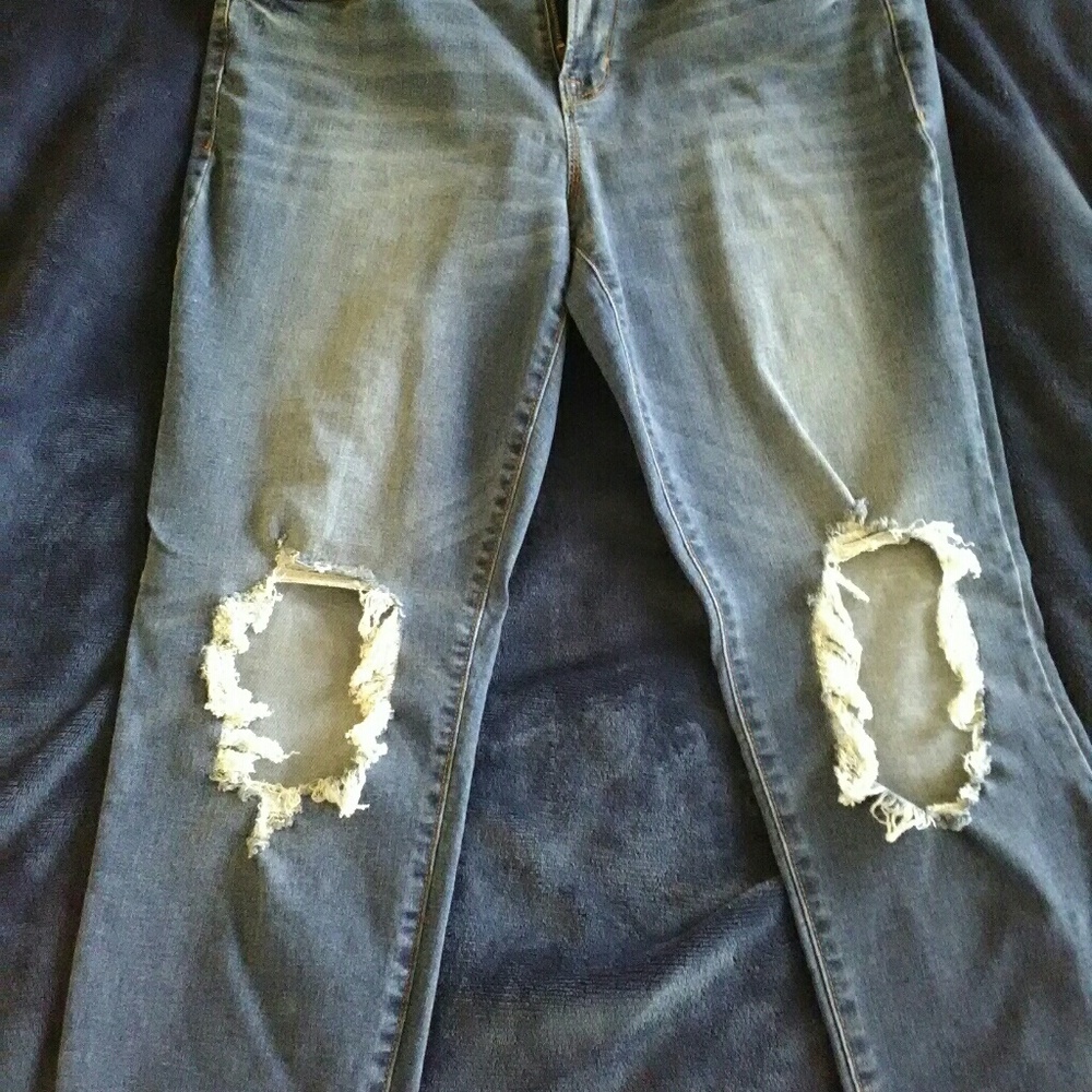 Distressed Old Navy Jeans